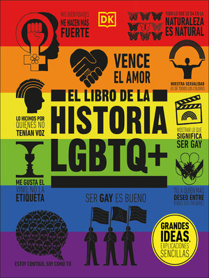 cover image of El libro de la historia LGBTQ+ (The LGBTQ + History Book)